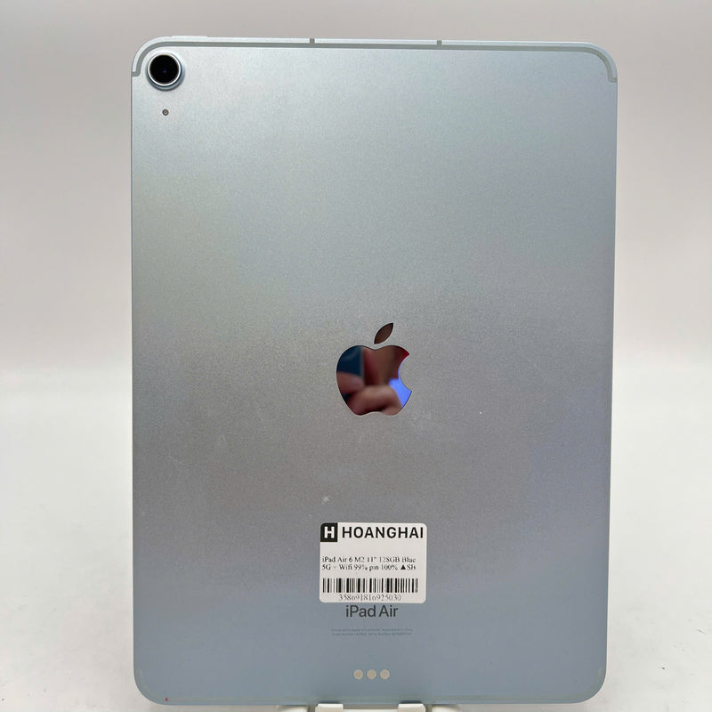 iPad Air 6 2024 M2 11in 128GB Xanh Dương 5G + Wifi 99% pin 100% Từ SB - HH5030