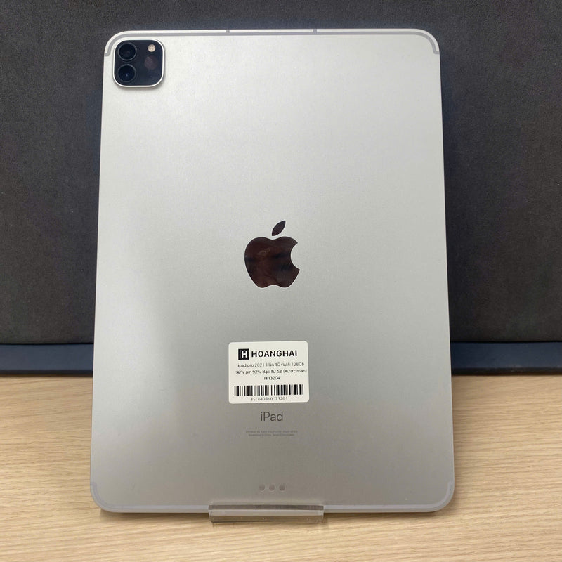 iPad Pro 2021 11in 128GB Bạc 5G + Wifi 98% pin 92% Từ SB (xước màn) - HH3204