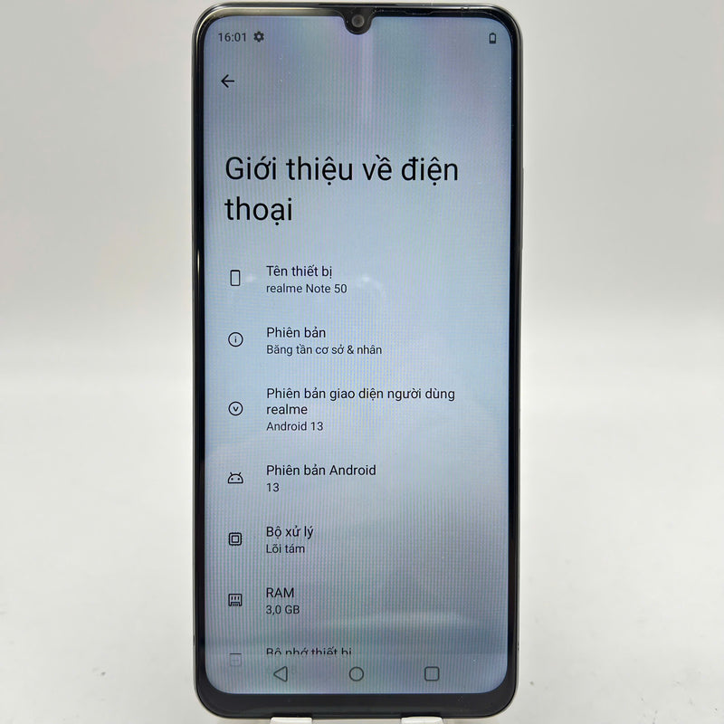 Realme Note 50 Đen 3GB/64GB 98%