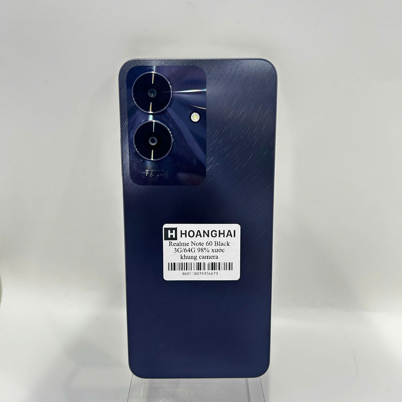 Realme Note 60 Đen 3GB/64GB 98% (xước khung camera) - HH6673