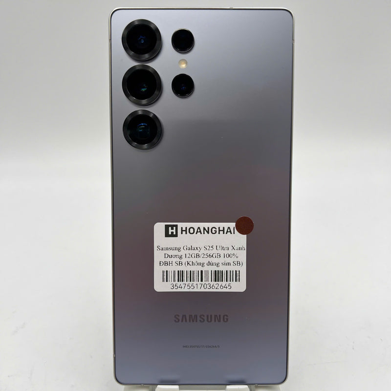 Samsung Galaxy S25 Ultra Xanh Dương 12GB/256GB 100% ĐBH SB (Không dùng sim SB) - HH2645