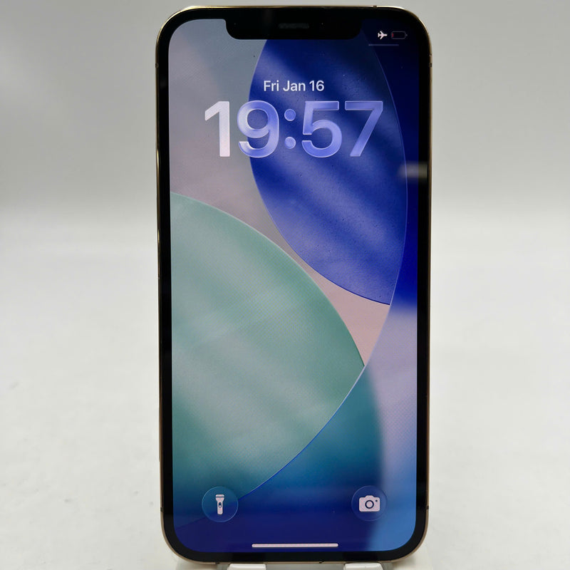 iPhone 12 Pro 256GB Vàng 98% pin 100% Máy đã trả hết tiền mạng dùng như Quốc tế Apple (đốm 1x,xước viền,ĐTP) - HH0270