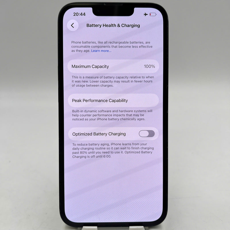 iPhone 13 256GB Đen 98% pin 100% Quốc tế từ AU (Không dùng sim AU - xước viền,xước viền cam,ĐTP) - HH6869