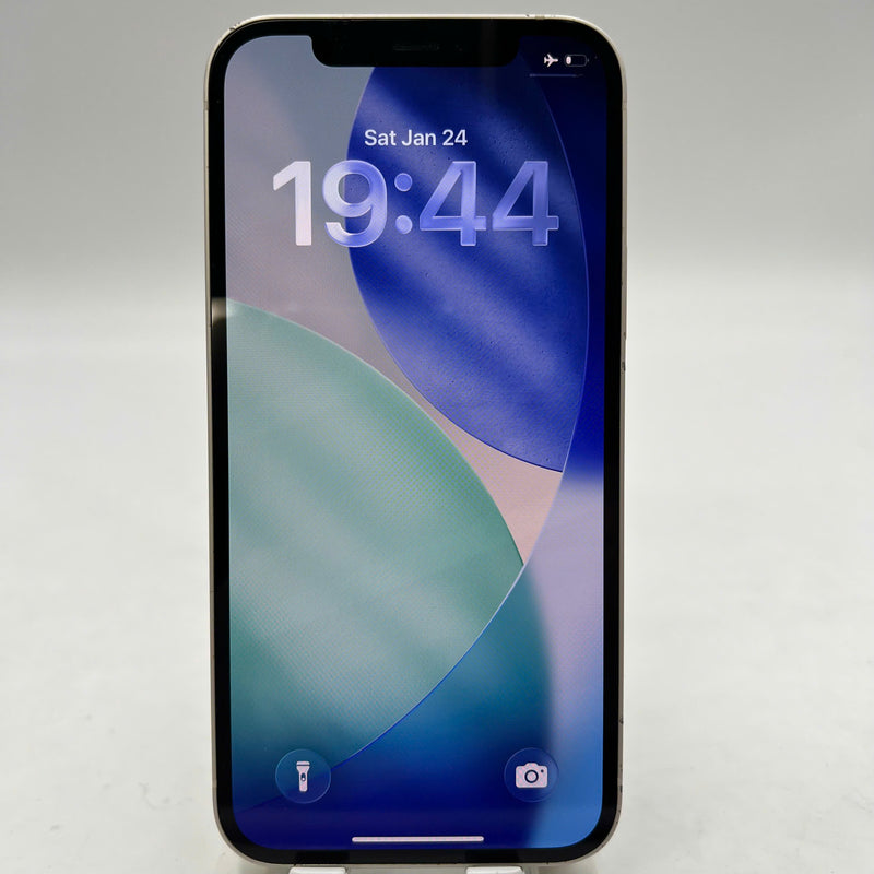 iPhone 12 256GB Trắng 98% pin 100% Quốc tế từ SB (Không dùng sim SB - đốm 1x,màn LKCH,viền xước,ĐTP) - HH6016