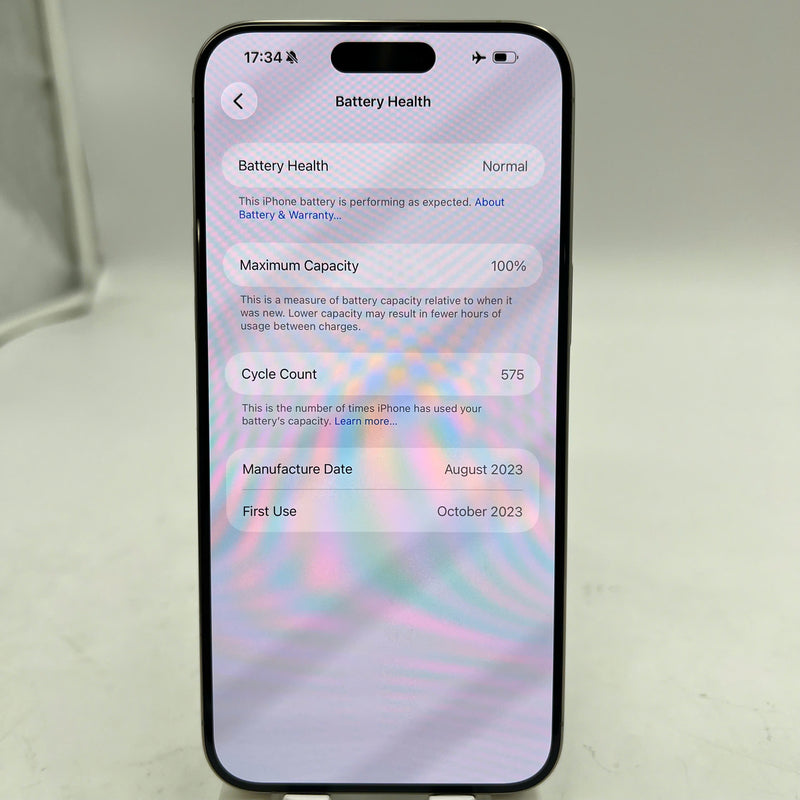 iPhone 15 Pro Max 256GB Tự Nhiên 98% pin 100% Quốc Tế Apple (xước màn,xước viền , đốm 0.5x,ĐTP) - HH2151