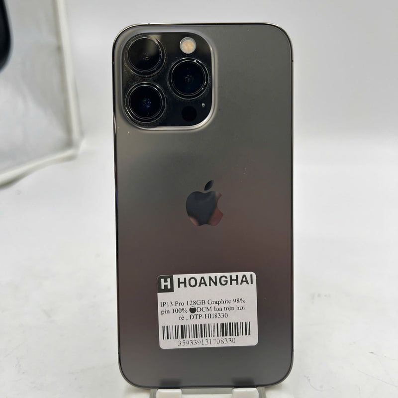 iPhone 13 Pro 128GB Đen 98% pin 100% Máy đã trả hết tiền mạng dùng như Quốc tế Apple (Đã thay pin, loa trên hơi rè) - HH8330