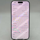 iPhone 16 Pro Max 256GB အနက်ရောင် 98% ဘက္ထရီ 100% International SB (SB မှ SIM မရှိပါ - ခြစ်ရာအစွန်းများ) - HH3946 