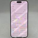 iPhone 16 Pro Max 256GB အနက်ရောင် 98% ဘက္ထရီ 100% International SB (SB မှ SIM မရှိပါ - ခြစ်ရာအစွန်းများ) - HH3946 