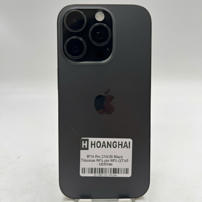 iPhone 16 Pro 256GB Black 98% ဘက်ထရီ 98% International Apple - HH9346 