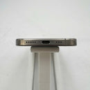 iPhone 15 Pro 128GB သဘာဝ 98% ဘက်ထရီ 85% Apple International (0.5x နေရာ) - HH7611 