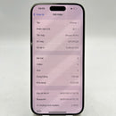 iPhone 15 Pro 128GB သဘာဝ 98% ဘက်ထရီ 86% International Apple - HH4874 