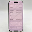 iPhone 15 Pro 128GB သဘာဝ 98% ဘက်ထရီ 86% International Apple - HH4874 