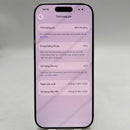 iPhone 16 Pro 256GB အဖြူရောင် 98% ဘက်ထရီ 91% International Apple - HH3355 