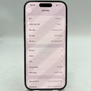 iPhone 15 Pro 128GB အနက်ရောင် 98% ဘက်ထရီ 87% စက်ပစ္စည်းသည် ကွန်ရက်အခကြေးငွေအားလုံးကို ပေးဆောင်ပြီး နိုင်ငံတကာ Apple အဖြစ် အသုံးပြုသည် - HH0534 