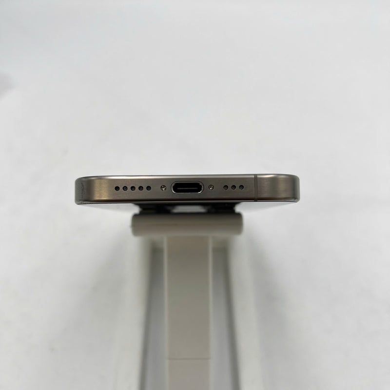 iPhone 15 Pro 128GB သဘာဝ 98% ဘက်ထရီ 90% International Apple - HH6229 