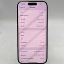 iPhone 15 Pro 128GB သဘာဝ 98% ဘက်ထရီ 90% International Apple - HH6229 