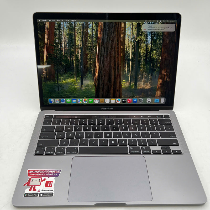 MacBook Pro 2020 13.3in Xám Apple M1/ RAM 16GB/ SSD 512GB 98% pin 88%
