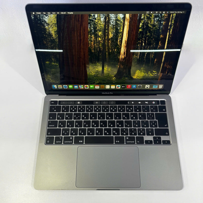 Macbook Pro 2020 13.3in Xám Intel Core i5/ RAM 8GB/ SSD 512GB 98% Sạc 43 lần BPTN