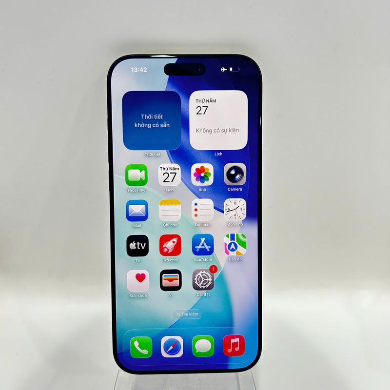 iPhone 16 Pro Max 256GB Đen 98% pin 100% Quốc tế Apple (xước viền) - HH6841