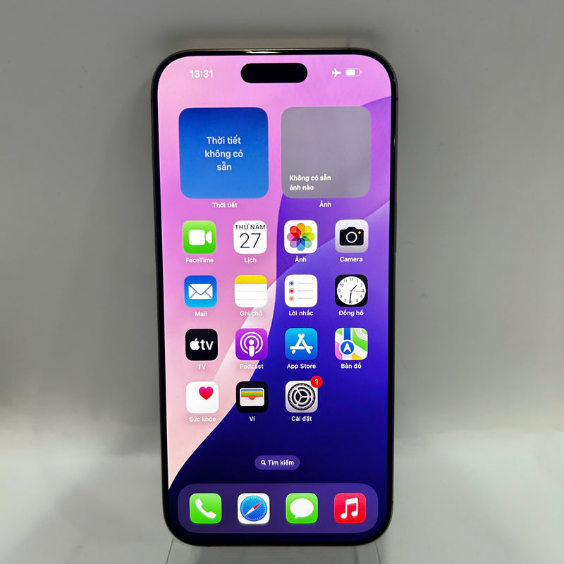 iPhone 16 Pro Max 256GB Vàng Sa Mạc 99% pin 100% Quốc tế Apple - HH2038