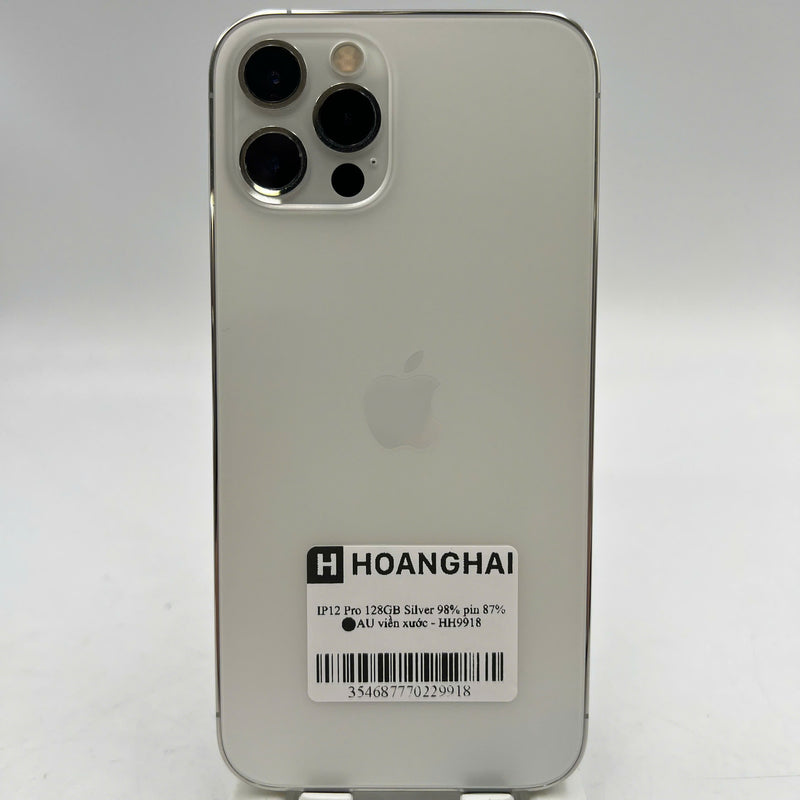 iPhone 12 Pro 128GB အဖြူရောင် 98% ဘက်ထရီ 87% စက်ပစ္စည်းသည် ကွန်ရက်အခကြေးငွေအားလုံးကို ပေးဆောင်ပြီး Apple International (ခြစ်ရာအစွန်းများ) ကဲ့သို့ အသုံးပြုထားသည် - HH9918 