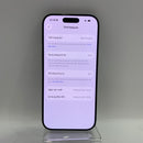 iPhone 16 Pro 512GB အနက်ရောင် 98% ဘက်ထရီ 93% International Apple - HH4366 