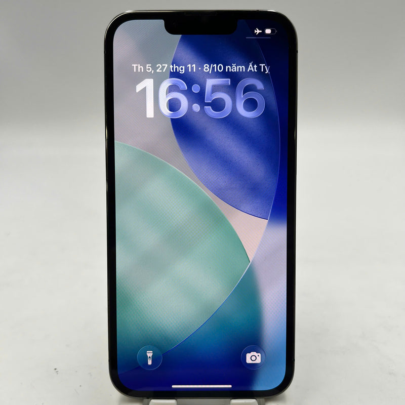 iPhone 13 Pro 128GB အနက်ရောင် 98% ဘက္ထရီ 100% စက်ပစ္စည်းသည် ကွန်ရက်အခကြေးငွေအားလုံးကို ပေးဆောင်ပြီး Apple International ကဲ့သို့ အသုံးပြုပါသည် (ဘက်ထရီကို အစားထိုးပြီး အနည်းငယ် နက်မှောင်ကာ 3x အစက်များ) - HH9789 