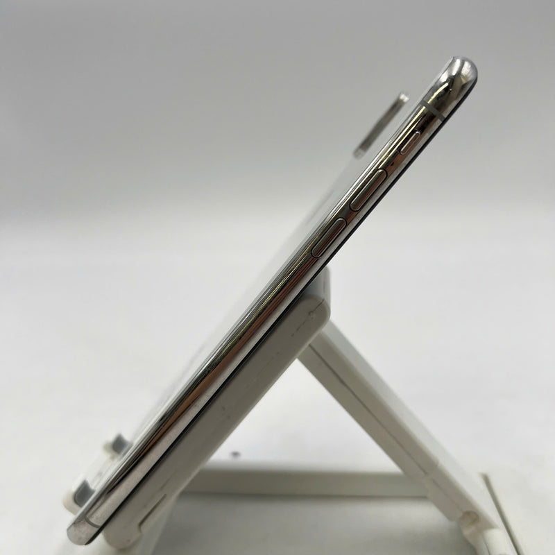 iPhone XS Max 256GB အဖြူရောင် 98% ဘက္ထရီ 100% စက်ပစ္စည်းသည် ကွန်ရက်အခကြေးငွေအားလုံးကို ပေးဆောင်ထားပြီး Apple International (အစားထိုး ဘက်ထရီ၊ 1 ကွက်၊ အစွန်းများပေါ်တွင် ခြစ်ရာများစွာ) - HH9059 