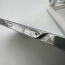 iPhone 12 Pro Max 256GB အဖြူရောင် 98% ဘက်ထရီ 87% အာမခံ စက်ပစ္စည်းသည် ကွန်ရက်အခကြေးငွေအားလုံးကို ပေးဆောင်ထားပြီး Apple International (မျက်နှာပြင် ခြစ်ရာ၊ ခြစ်ရာအစွန်းများ၊ 2.5x အစက်များ) - HH6520 