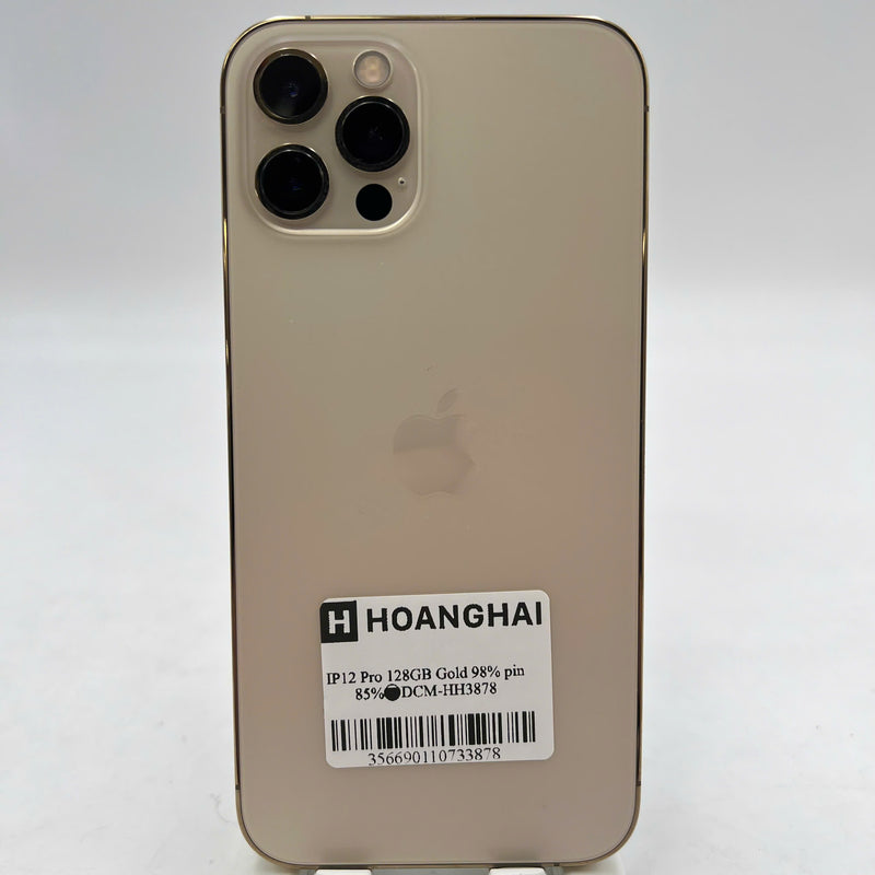 iPhone 12 Pro 128GB ရွှေရောင် 98% ဘက်ထရီ 85% စက်ပစ္စည်းသည် ကွန်ရက်အခကြေးငွေအားလုံးကို ပေးချေပြီး နိုင်ငံတကာ Apple အဖြစ် အသုံးပြုသည် - HH3878 