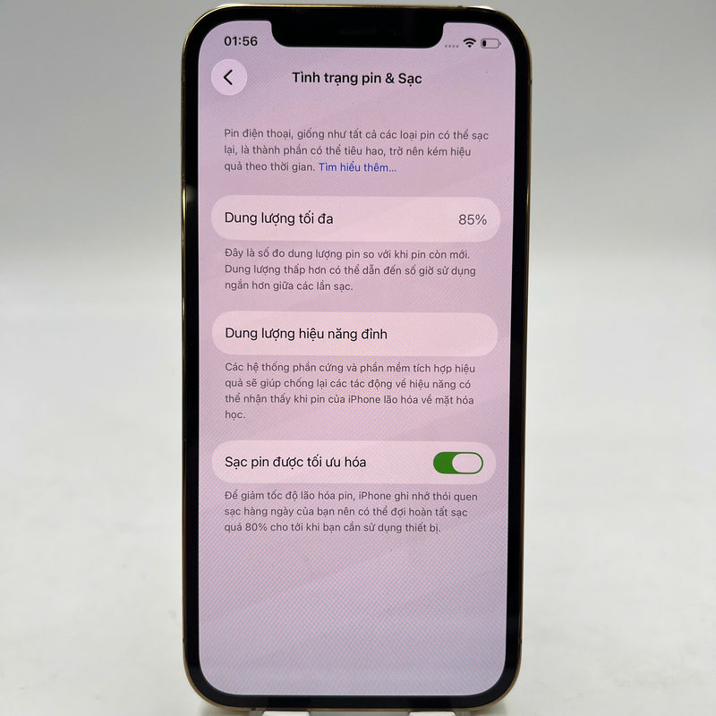 iPhone 12 Pro 128GB ရွှေရောင် 98% ဘက်ထရီ 85% စက်ပစ္စည်းသည် ကွန်ရက်အခကြေးငွေအားလုံးကို ပေးချေပြီး နိုင်ငံတကာ Apple အဖြစ် အသုံးပြုသည် - HH3878 