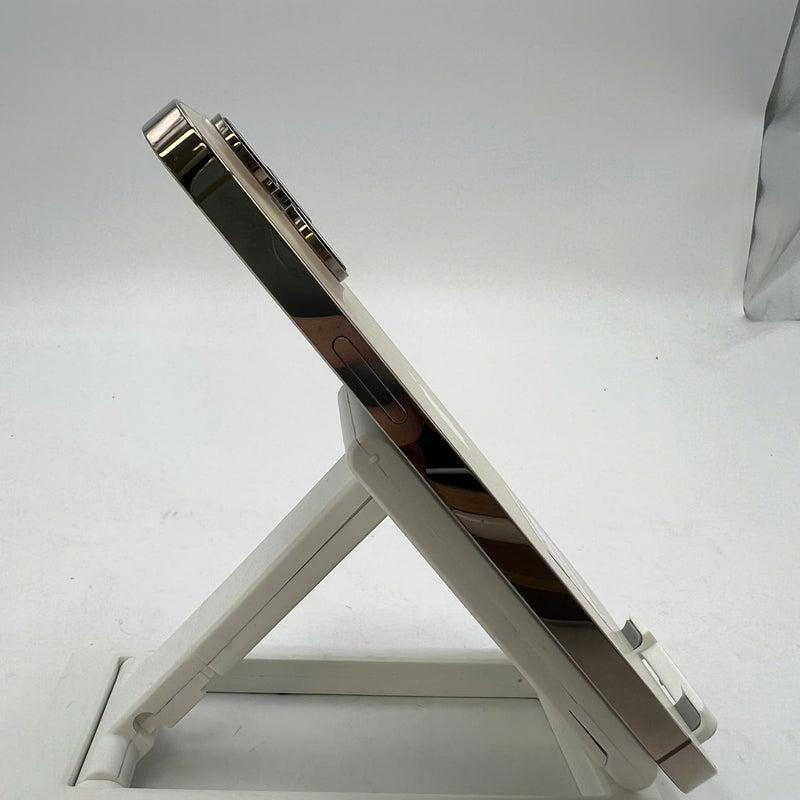 iPhone 14 Pro Max 256GB ရွှေရောင် 98% ဘက်ထရီ 85% စက်ပစ္စည်းသည် ကွန်ရက်အခကြေးငွေအားလုံးကို ပေးဆောင်ပြီး Apple International (3x အကွက်) ကဲ့သို့ အသုံးပြုထားသည် - HH9768 