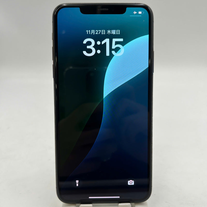 iPhone 11 Pro Max 256GB အနက်ရောင် 98% ဘက္ထရီ 85% Apple International (စကရင် ခြစ်ရာ၊ အမှောင်အနားများ) - HH1128 