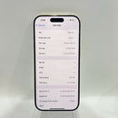 iPhone 16 Pro 128GB သဘာဝ 98% ဘက်ထရီ 92% International Apple - HH4229 