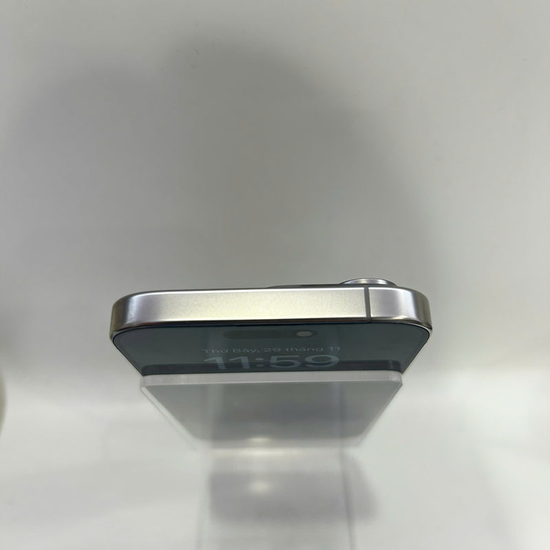 iPhone 16 Pro 128GB သဘာဝ 98% ဘက်ထရီ 92% International Apple - HH4229 