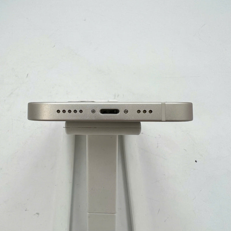 iPhone 14 128GB အဖြူရောင် 98% ဘက္ထရီ 100% Apple International (ဘက်ထရီ အစားထိုး၊ နောက်မှန် အစားထိုး၊ ခြစ်ရာအစွန်းများ) - HH8807 