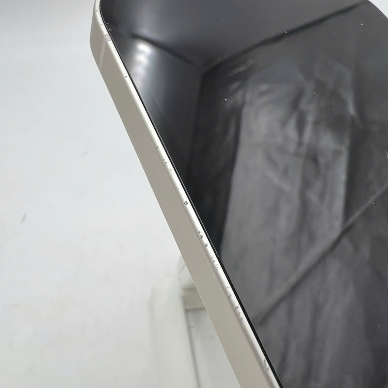 iPhone 14 128GB အဖြူရောင် 98% ဘက္ထရီ 100% Apple International (ဘက်ထရီ အစားထိုး၊ နောက်မှန် အစားထိုး၊ ခြစ်ရာအစွန်းများ) - HH8807 