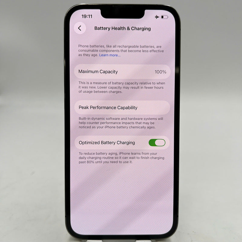 iPhone 13 Pro 128GB အနက်ရောင် 98% ဘက္ထရီ 100% စက်ပစ္စည်းသည် ကွန်ရက်အခကြေးငွေအားလုံးကို ပေးဆောင်ပြီး Apple International (ဘက်ထရီကို အစားထိုးပြီး၊ ခြစ်ရာအစွန်းများ) - HH0871 
