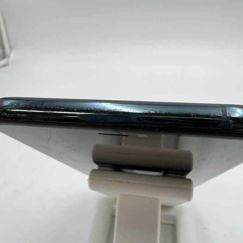 iPhone 11 Pro Max 256GB အစိမ်းရောင် 97% ဘက်ထရီ 91% အာမခံကုဒ် LL/A (အစားထိုး ဘက်ထရီ၊ 1x အစက်အပြောက်၊ မျက်နှာပြင် ခြစ်ရာ၊ အစွန်းအထင်းများ၊ ကျောညိုရောင်) - HH5071 