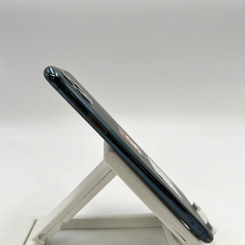 iPhone 11 Pro Max 256GB အစိမ်းရောင် 97% ဘက်ထရီ 91% အာမခံကုဒ် LL/A (အစားထိုး ဘက်ထရီ၊ 1x အစက်အပြောက်၊ မျက်နှာပြင် ခြစ်ရာ၊ အစွန်းအထင်းများ၊ ကျောညိုရောင်) - HH5071 