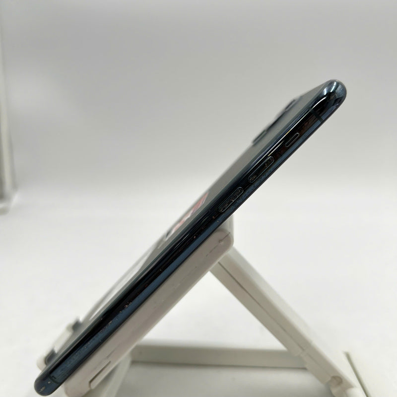 iPhone 11 Pro Max 256GB အစိမ်းရောင် 97% ဘက်ထရီ 91% အာမခံကုဒ် LL/A (အစားထိုး ဘက်ထရီ၊ 1x အစက်အပြောက်၊ မျက်နှာပြင် ခြစ်ရာ၊ အစွန်းအထင်းများ၊ ကျောညိုရောင်) - HH5071 