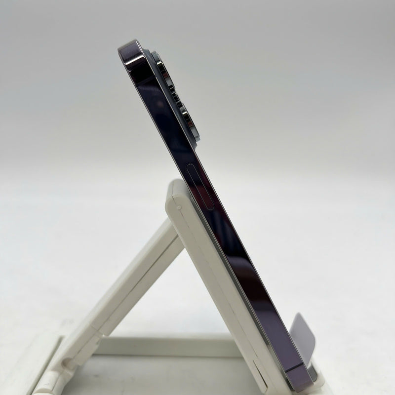 iPhone 14 Pro 128GB ခရမ်းရောင် 99% ဘက္ထရီ 100% စားအုန်းဆီ နိုင်ငံတကာ Apple (၂ ကြိမ် အားသွင်း၊ TrueDepth ကင်မရာ စစ်စစ် အစားထိုး) - HH0532 