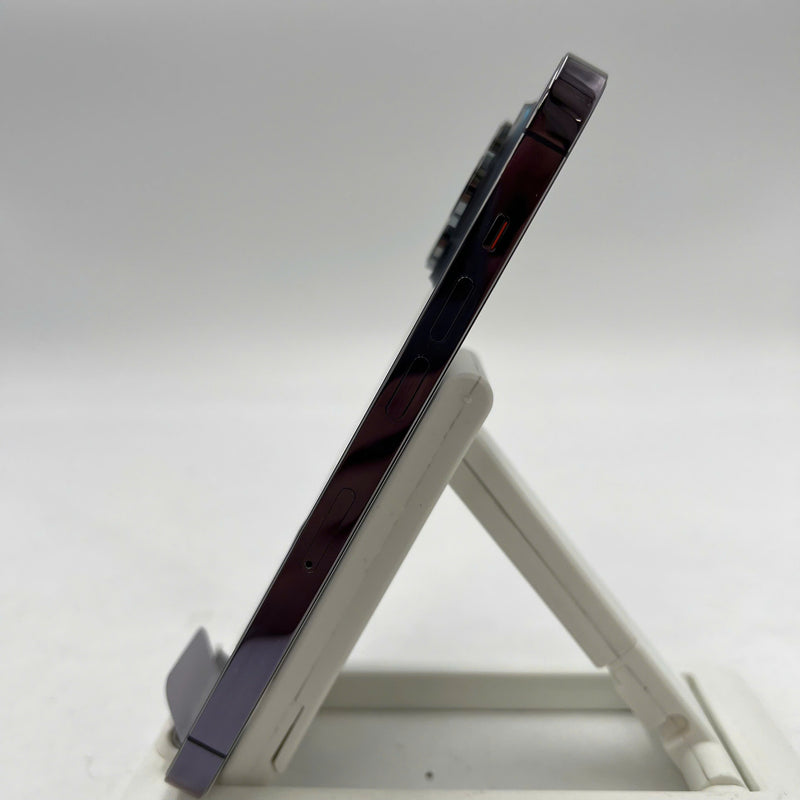 iPhone 14 Pro 128GB ခရမ်းရောင် 99% ဘက္ထရီ 100% စားအုန်းဆီ နိုင်ငံတကာ Apple (၂ ကြိမ် အားသွင်း၊ TrueDepth ကင်မရာ စစ်စစ် အစားထိုး) - HH0532 