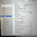 Macbook Air 2025 13.6လက်မ အနက်ရောင် Apple M4/ RAM 16GB/ SSD 256GB 98% ဘက်ထရီ 100% BPTN 2 ကြိမ် အားသွင်း 