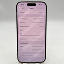 iPhone 15 Pro 128GB အဖြူရောင် 98% ဘက်ထရီ 100% Apple International (ဘက်ထရီ အစားထိုး) - HH5114 