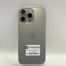 iPhone 15 Pro Max 256GB သဘာဝ 97% ဘက်ထရီ 87% Apple International (စခရင် ခြစ်ရာ၊ အစွန်း) - HH9594 