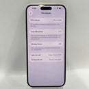 iPhone 15 Pro Max 256GB သဘာဝ 97% ဘက်ထရီ 87% Apple International (စခရင် ခြစ်ရာ၊ အစွန်း) - HH9594 