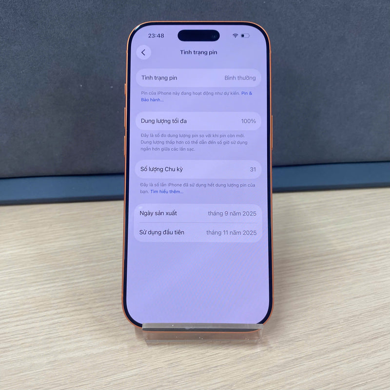 iPhone 17 Pro 512GB Universe Cam 99% ဘက္ထရီ 100% International RKT (RKT sim အသုံးမပြုပါ) - HH1184 