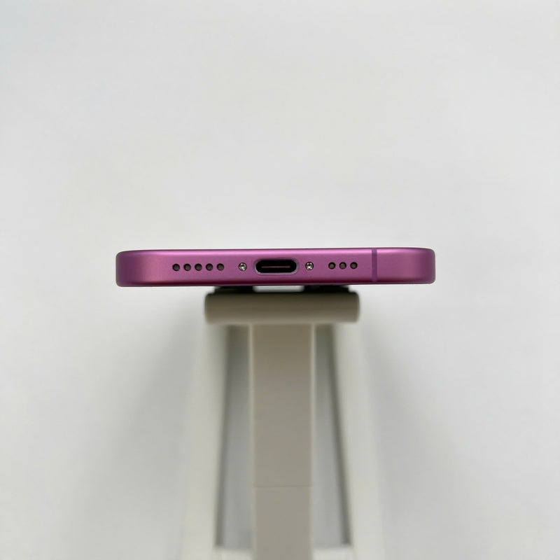 iPhone 16 128GB ပန်းရောင် 99% ဘက်ထရီ 100% နိုင်ငံတကာ AU (AU sim မသုံးပါ) - HH5191 