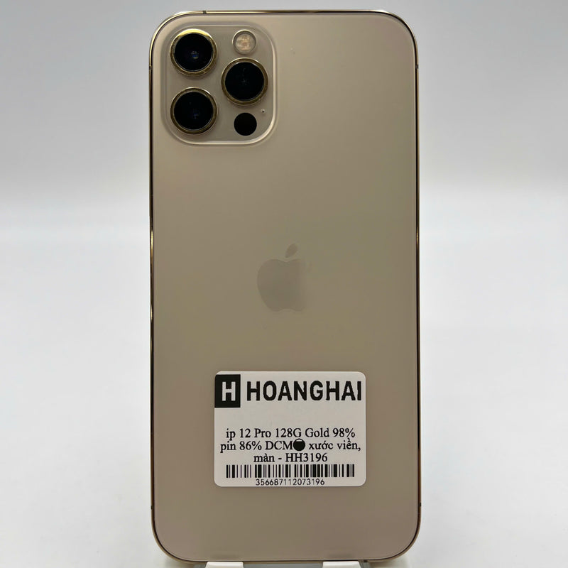 iPhone 12 Pro 128GB ရွှေရောင် 98% ဘက်ထရီ 86% စက်ပစ္စည်းသည် ကွန်ရက်အခကြေးငွေအားလုံးကို ပေးဆောင်ထားပြီး Apple International (အစွန်းများနှင့် မျက်နှာပြင်) ကဲ့သို့ အသုံးပြုထားသည် - HH3196 